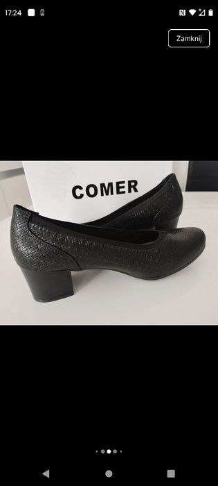 Czółenka na słupku - COMER