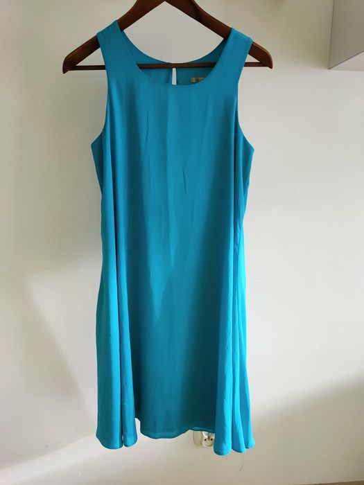 Turkusowa sukienka AGGI