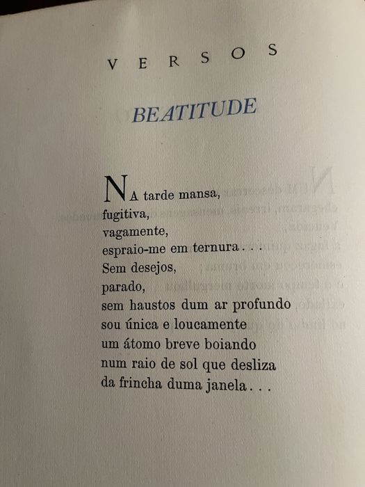Versos, Adolfo Casais Monteiro