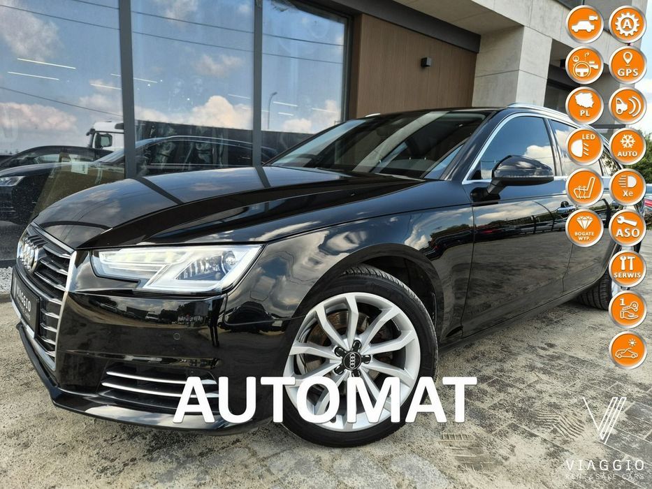 Audi A4 Avant A4 2.0 TDI DESINGN LUXE 150km automat PANORAMA kamer NAV bezwypad 2017