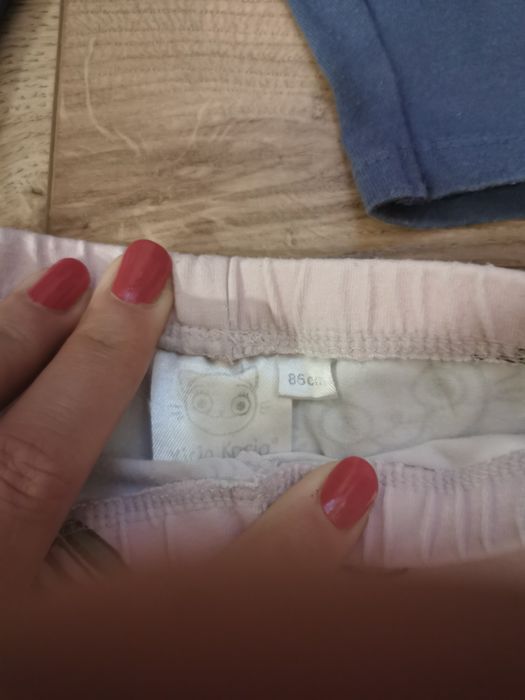 2 szt. kolażowki, spodenki z Kicia Kocia rozmiar 86