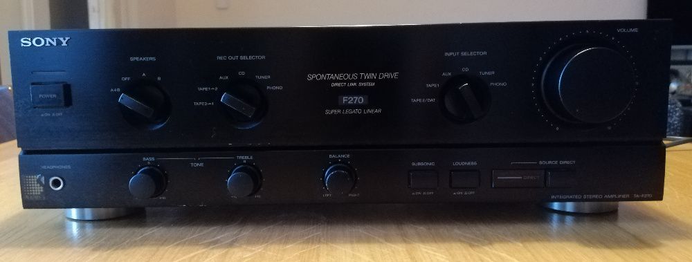 Wzmacniacz SONY TA F270