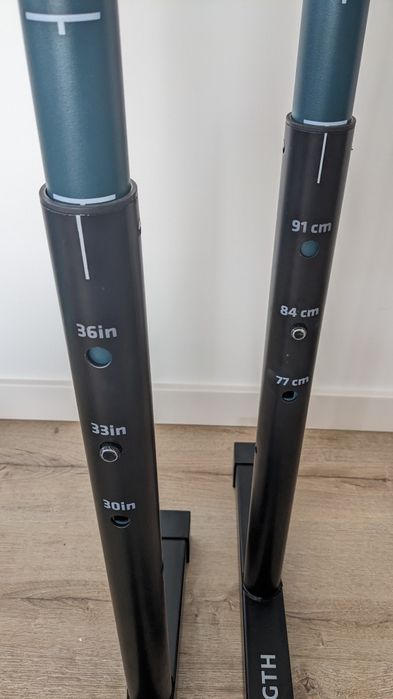 Drążki poręcze Corength TS 100 Decathlon