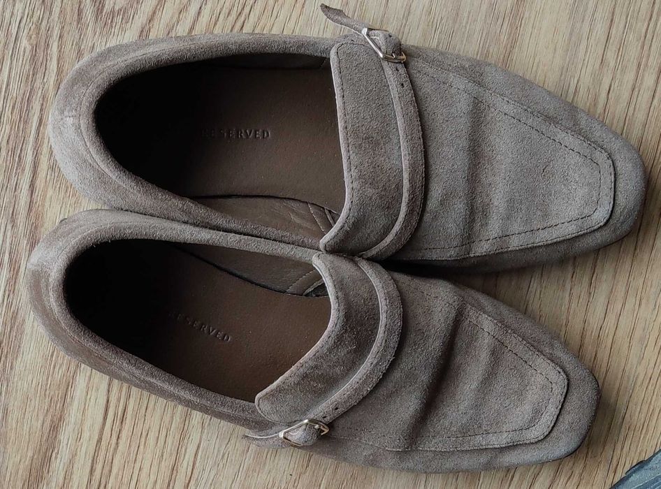 Skórzane mokasyny loafersy półbuty 25cm. Jak nowe.