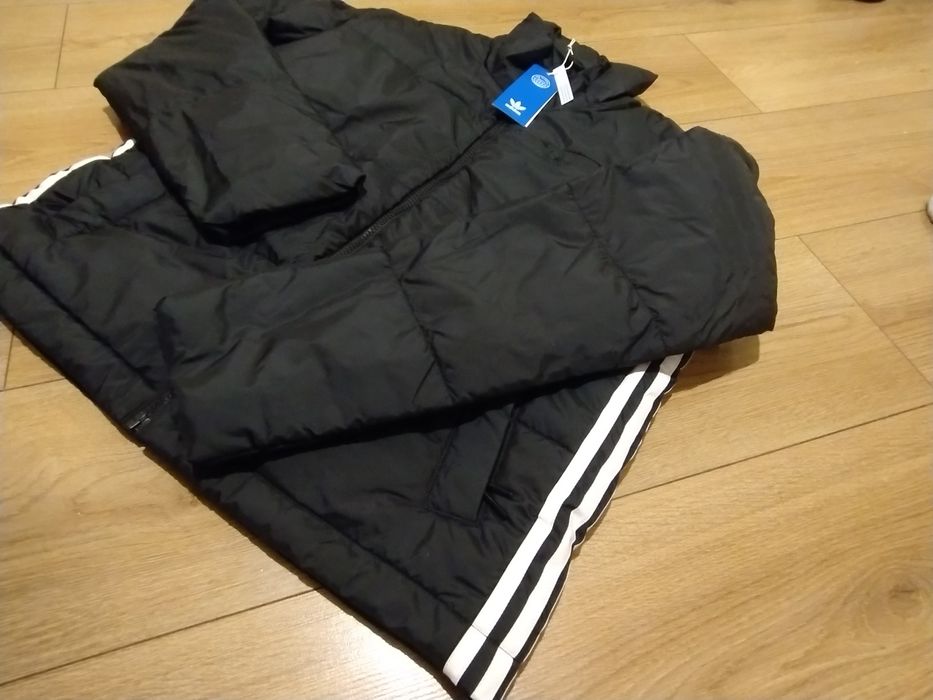 Adidas Originals 100% — легка приталена куртка з капюшоном S