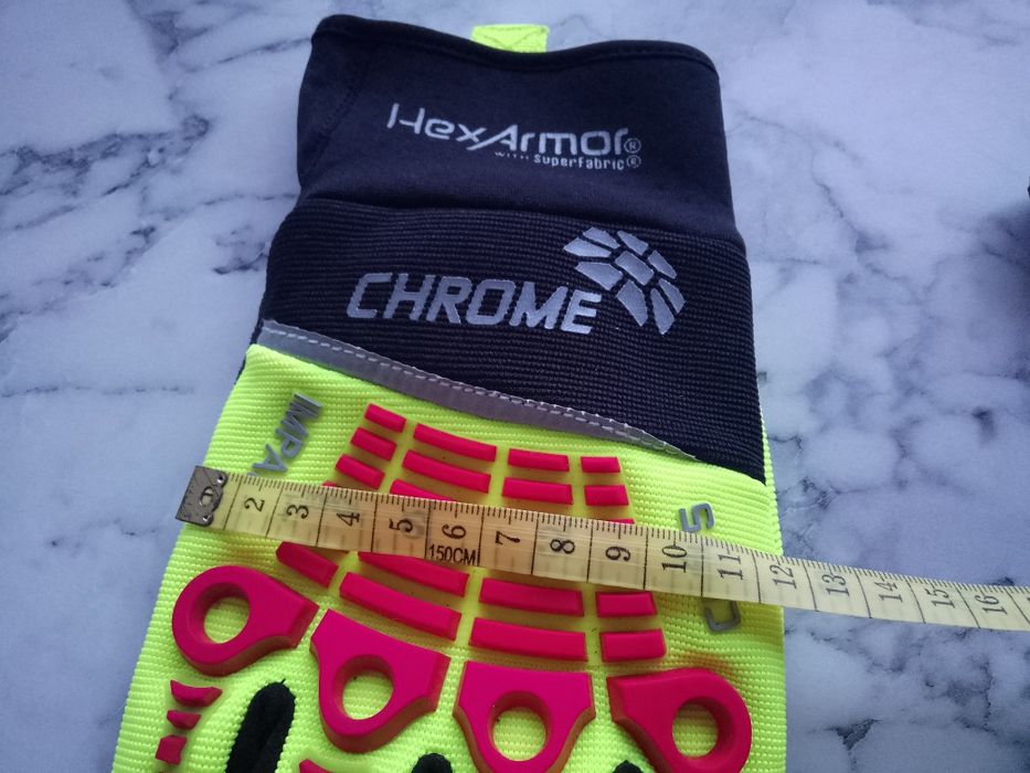 HexArmor Chrome rękawice techniczne antyprzecięciowe wodoodporne 9/L