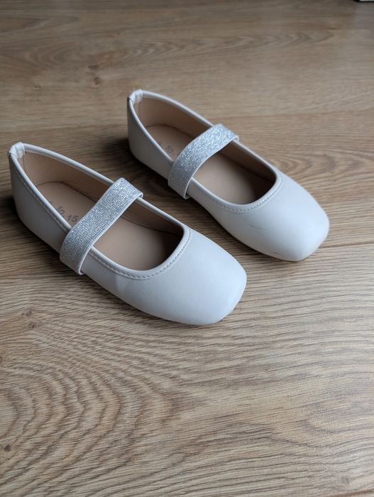 Baletki 5-10-15 beżowe rozmiar 29