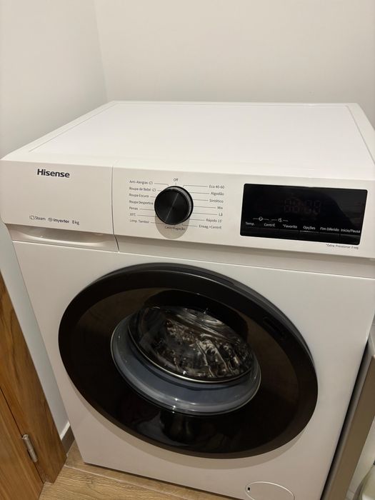 Maquina de lavar roupa Hisense 8kg