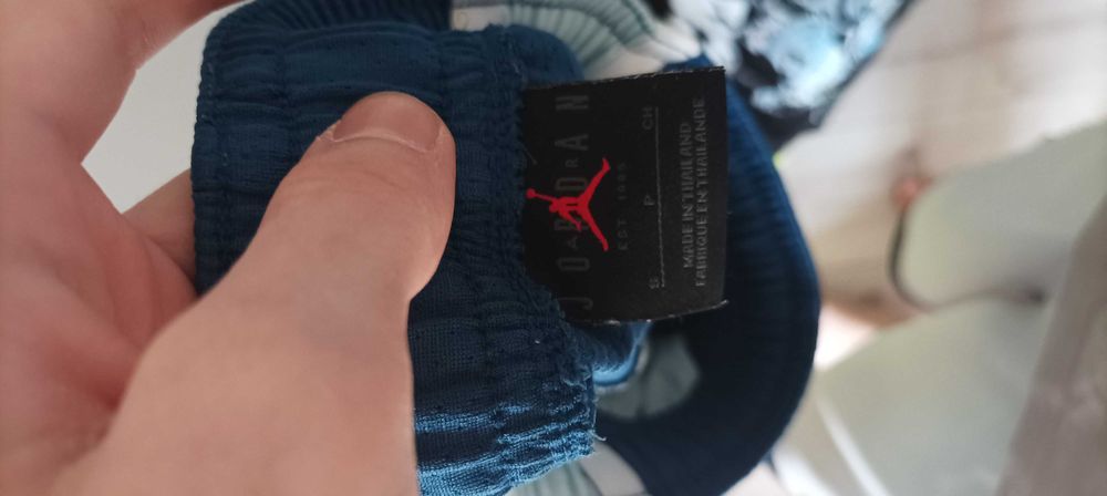 Spodenki Jordan Niebieskie