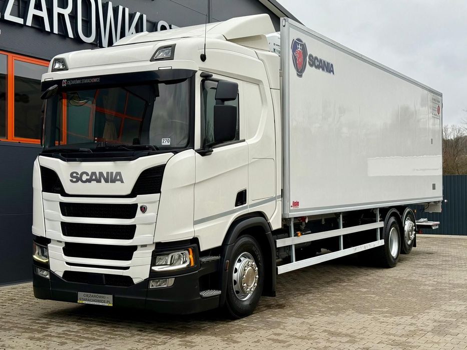 Scania R 450 chłodnia // 22 Epal // Świeżo z Niemiec! // sypialka // winda DHOLLANDIA // kühlkoffer, refrigerated box, fridge  R 450 chłodnia // 22 Epal // Świeżo z Niemiec! // sypialka //