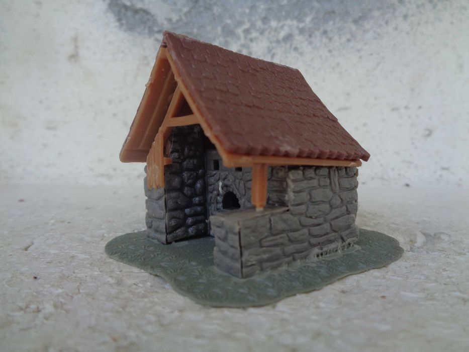 1:87 Forno a lenha de aldeia