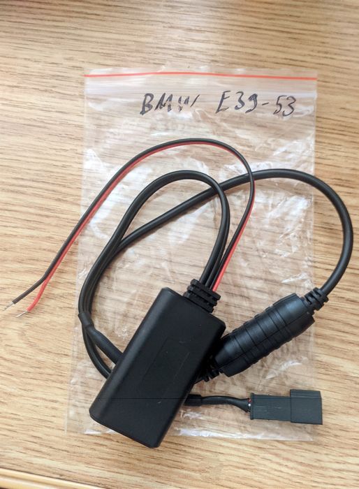 AUX кабель / Bluetooth 5.0 на BMW E46 E39 E53 X5 (для магнитол BM 54)