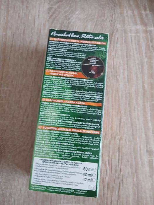 Farba do włosów Garnier nr.4.62 nowa