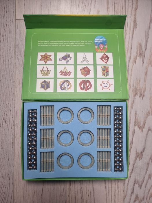 Klocki magnetyczne 2 opakowania