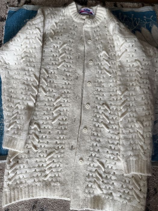 Кофта кардиган из мохера nahar