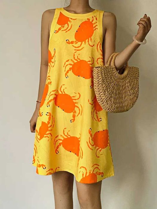 Яскравий літній сарафан сукня Shein