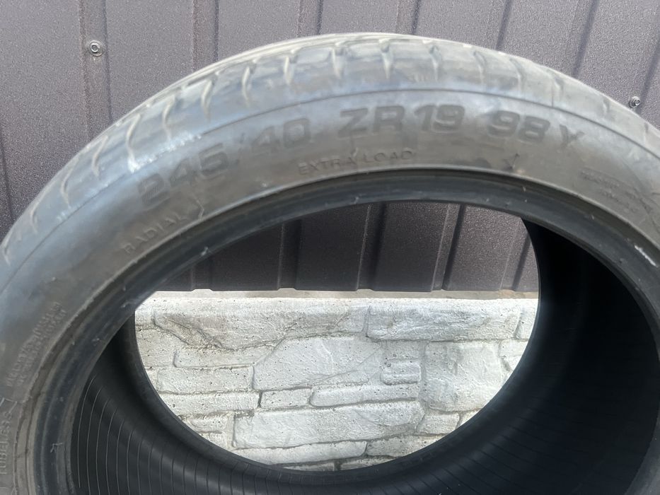 Резина б/у без повреждений