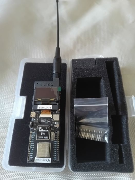 LILYGO T-Beam 1W, Meshtastic 433, мештастик