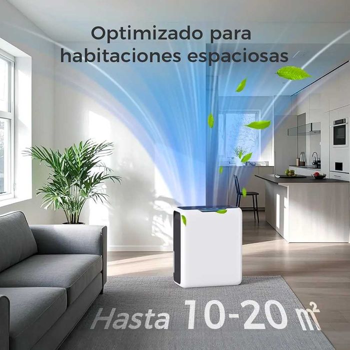 CONOPU Osuszacz powietrza 3000 ml, elektryczny osuszacz powietrza 30 m², podwójny półprzewodnik, tryb uśpienia 30 dB, funkcja automatycznego rozmrażan