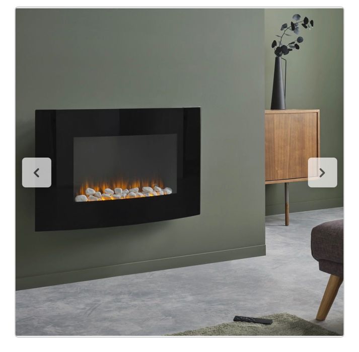 Lareira elétrica 2000W