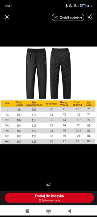 Unisexowe spodnie turystyczne z podgrzewaniem,