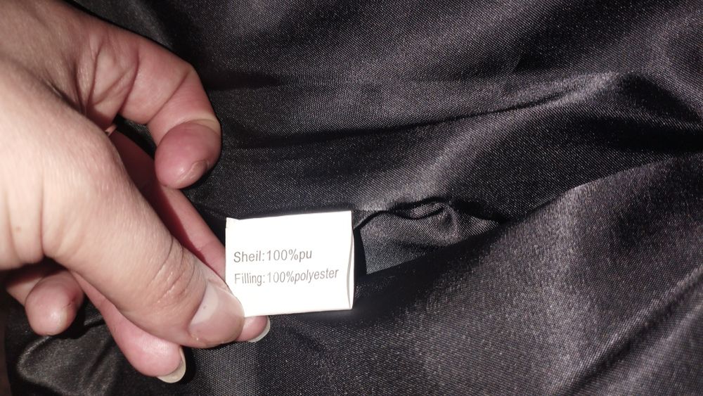 Чорна куртка для мотоцикла екошкіра экокожа черная куртка стильная.