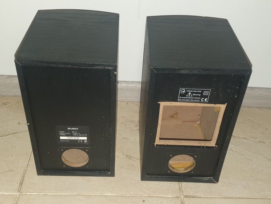 Компьютерные колонки Sven корпуса.
