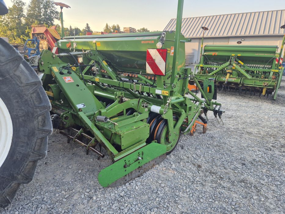 Amazone AD 303 KG KW 303 zestaw uprawowo siewny  nadbudowany d9  3m