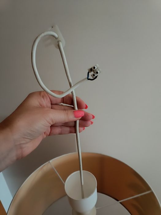 Candeeiro de teto de criança pintado à mão