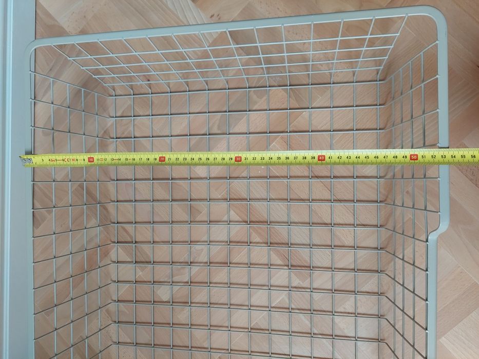 Kosz metalowy do szafy wnękowej na szynach szerokość 59cm