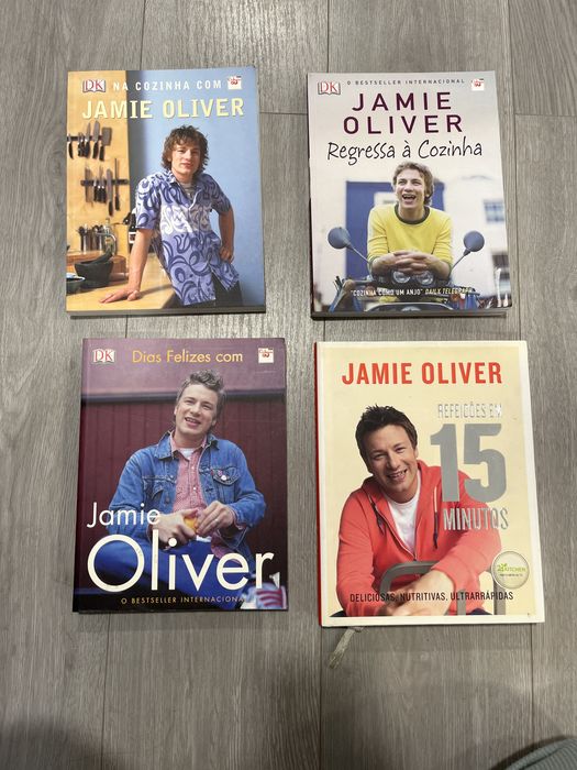 Livros jamie oliver varios