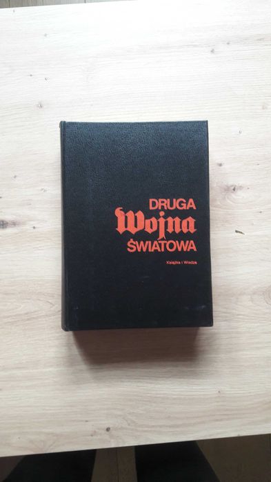 Druga wojna światowa  wydanie z 1987 roku 680 stron