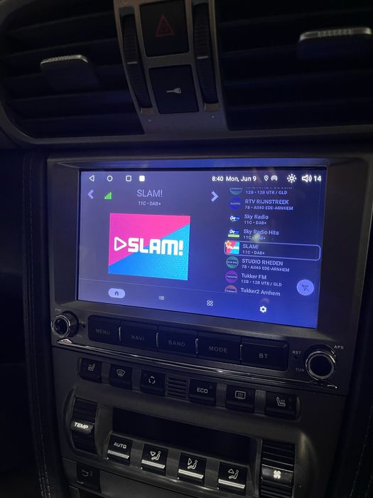 Rádio Porsche Cayman 911 987/Boxster 997 Android  + Carplay + GPS