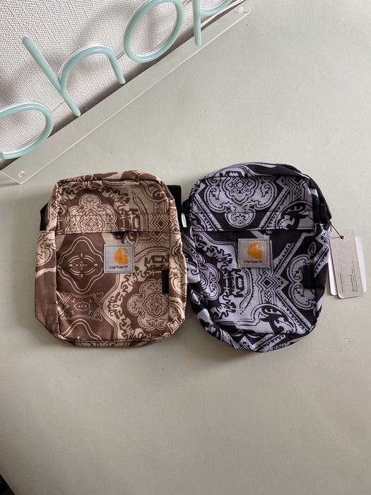 Сумка Месенджер Carhartt Verse Brown big кархартт +Подарунок