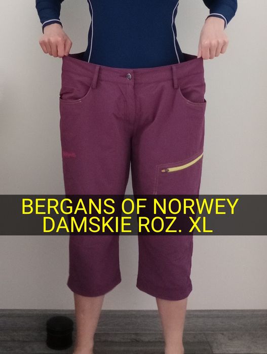 Spodnie rybaczki Bergans of Norwey damskie roz. XL