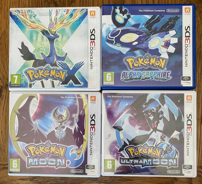 JOGOS Nintendo 3DS / Pokémon / Venda à unidade