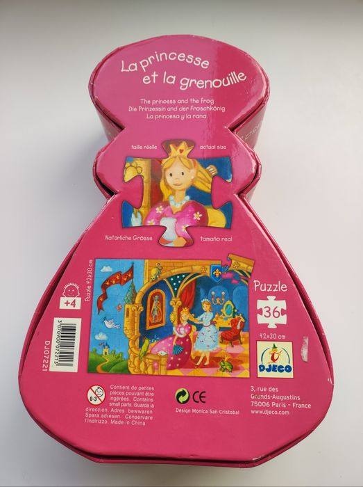 Puzzle djeco 4anos
