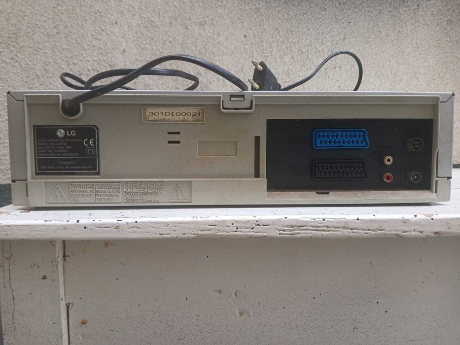 Gravador e leitor de VHS LG