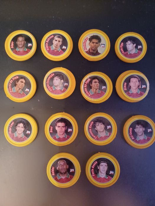 Tazos colecção JN Futebol