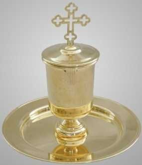 Флакон для елея золочение Софрино