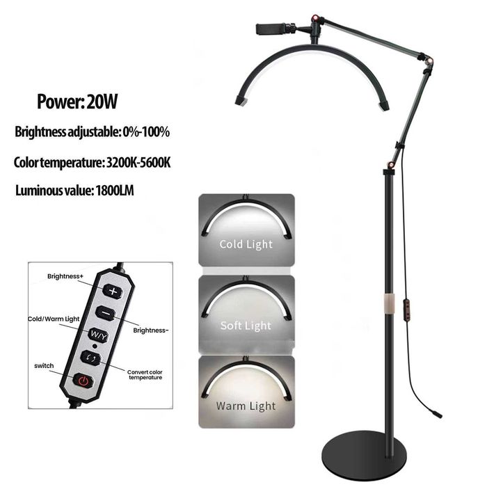 candeeiro led de 20wts 48€