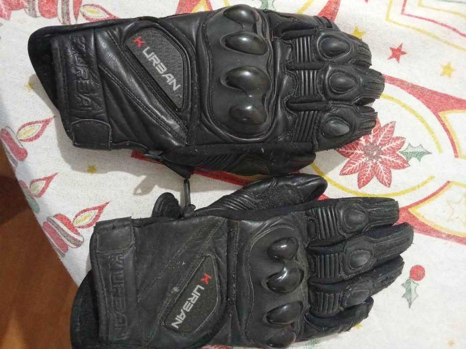 luvas motard impecaveis tamanho m ideal para senhora