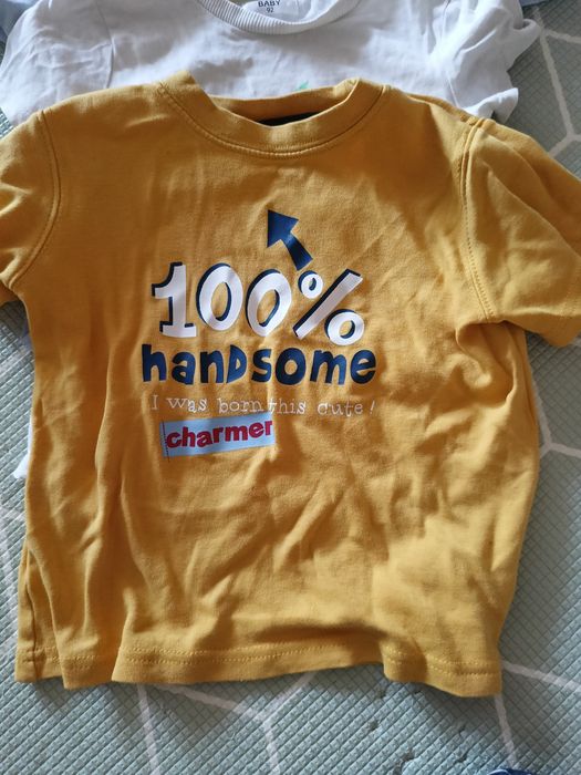 Zestaw paka t-shirtow dla chłopca rozmiar 92