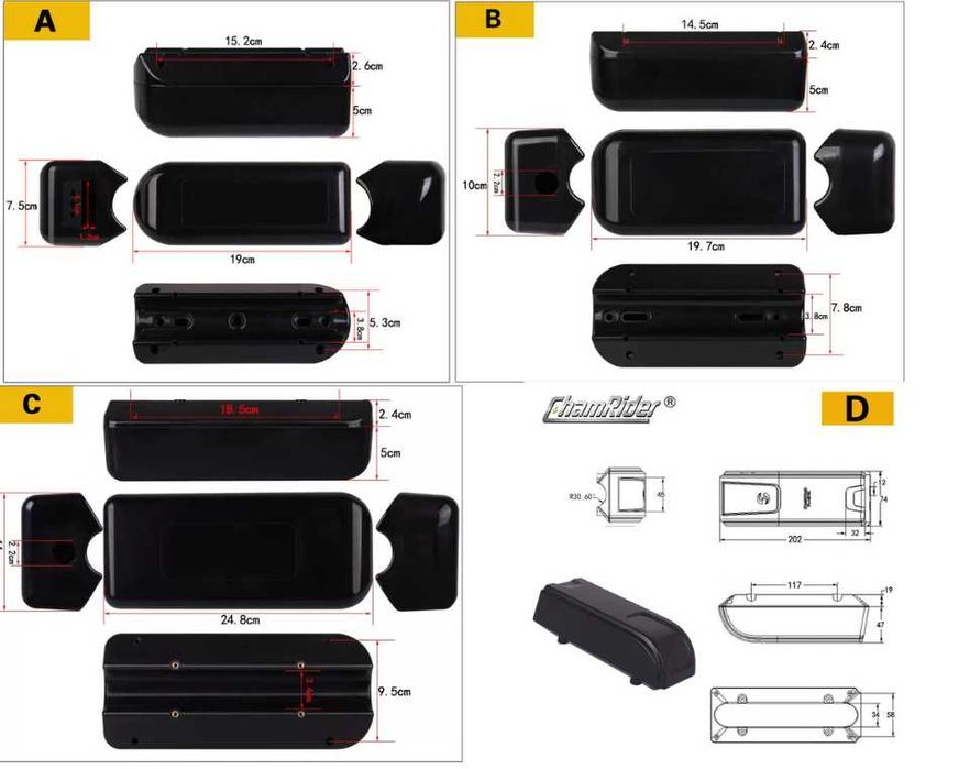 Корпус,кейс,бокс,коробка для контроллера электровелосипеда 250-1000W