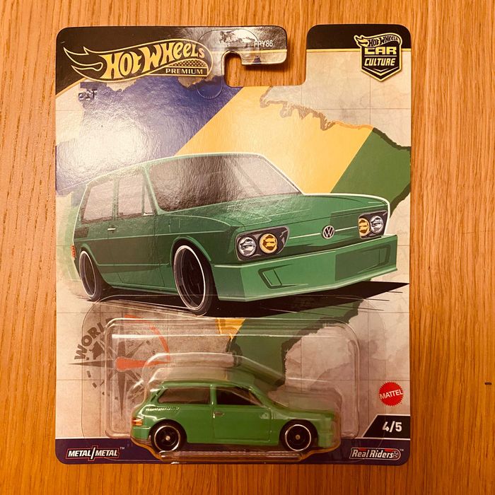 Hot Wheels Real Riders Volkswagen Brasilia
