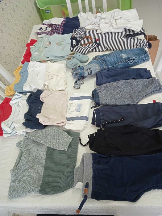 Lote roupa bebé menino de 3 a 6 meses