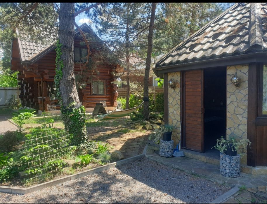 Будинок(зруб),басейн,чан, у лісі,15км від Києва доба дом котедж