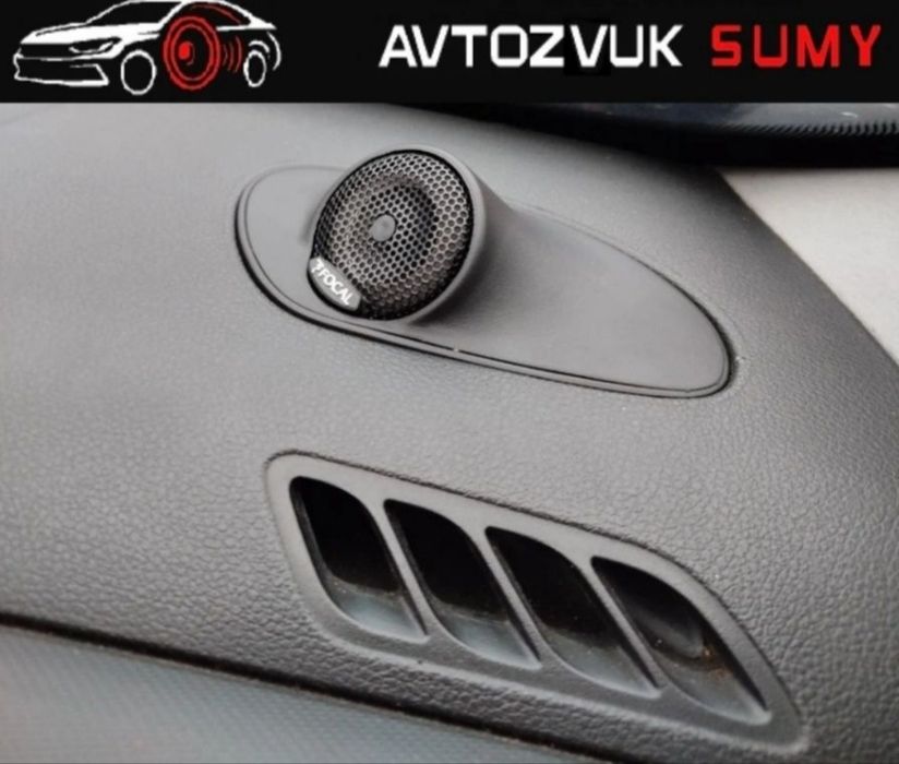 Установка динаміків, сабвуферів, підсилювачів — Суми