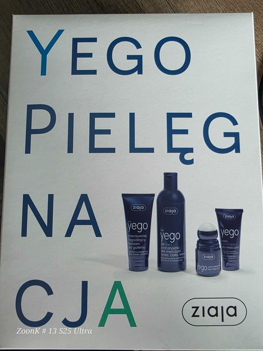 Ziaja Yego Pielęgnacja zestaw nowy