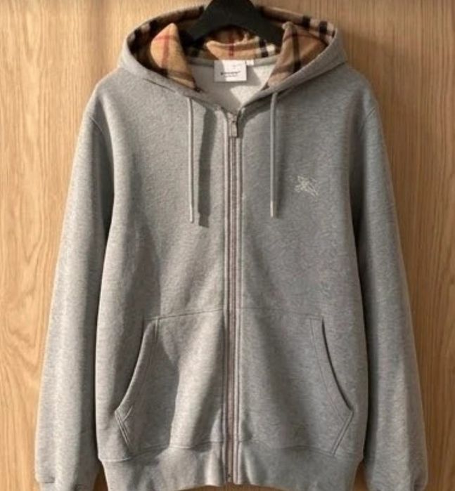 Bluza burberry szara